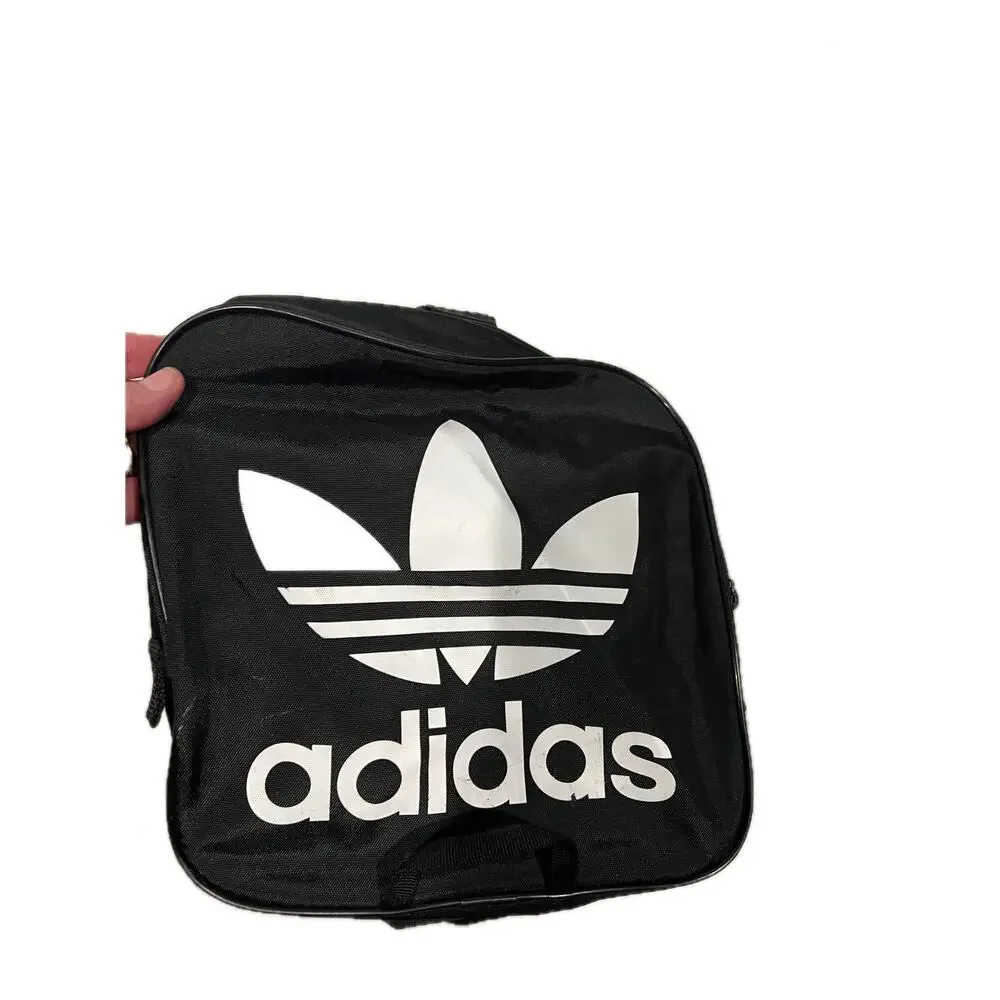 Adidas Defender Small White Black Gym Bag 18